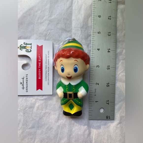 NEW HALLMARK ORNAMENTS BUDDY THE ELF CHRISTMAS TREE ORNAMENT - Picture 2 of 3